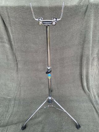 Vintage Ludwig Double Tom Floor Stand