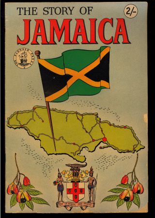 Story Of Jamaica Nn Rare Not In Guide Vintage Promo Giveaway Comic 1962 Vg