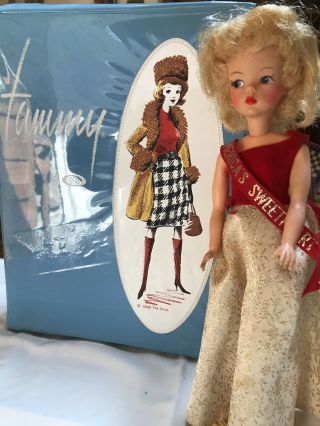 Vintage Americas Sweetheart Tammy Doll With Outfits And Accessories