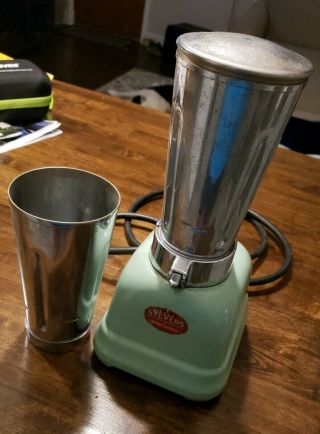 Vintage Stevens Electric Milk Shake Mixer