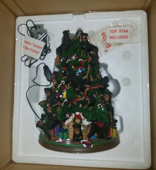 Danbury Rottweiler Christmas Tree Rare Htf