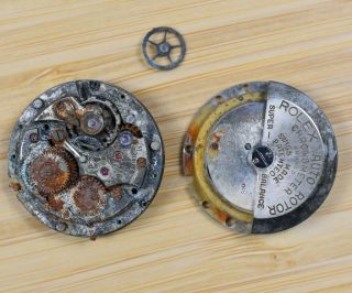 Vintage Rolex Bubble Back Watch Parts For Repair