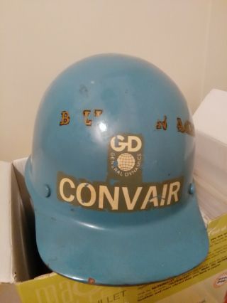 General Dynamics Convair Vintage Hard Hat Rare