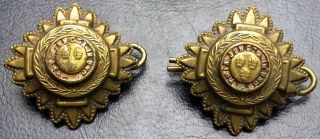 Wwii Order Of Bath Shoulder Or Cap Badges Pip Tria Juncta In Uno England 1940 