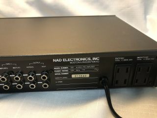 Vintage NAD 1155 Stereo Preamplifier - Made in Japan 7