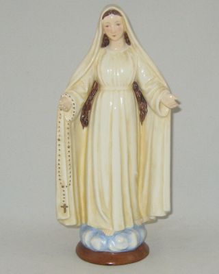 Vintage Goebel Figurine " Mary / Madonna " Hm 99 Crown Mark & Full Bee / No Box
