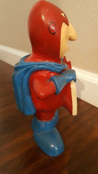 Budweiser Bud Man Rare 1/1 10 inch Statue Hand Painted one of a Kind 4