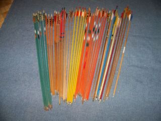 44 Vintage Youth Wood Arrows Longbow Recurve Bow Bow Archery