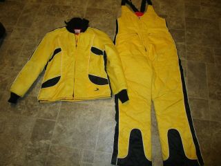Vintage Ski - Doo Yellow Snowmobile Suit No Damage