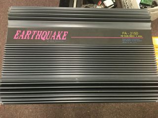 Earthquake Of San Francisco Amplifier Pa - 2150 Vintage Rare Amp Parts/repair