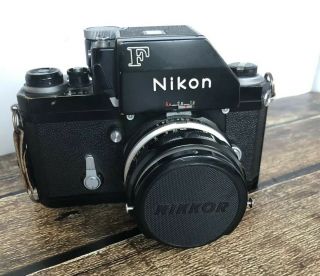 Vintage Nikon F 35mm Camera Example