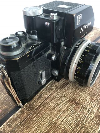 Vintage Nikon F 35mm Camera Example 6