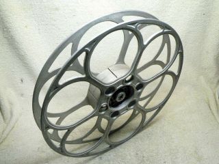 Vintage Goldberg Brothers 35mm Movie Projector Film Reel.  6 Hole.  Cast Aluminum 2