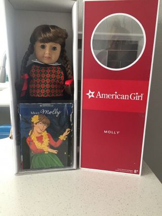 American Girl Doll Molly Mcintire Vintage With Tag & Box