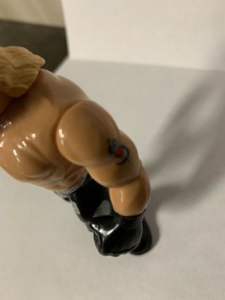 WWF WWE Hasbro Shawn Michaels Black Pants Trunks Vintage Wrestling Figure 4