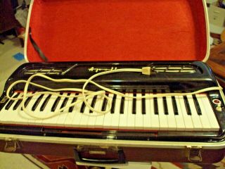 Vintage Apollo Electric Suitcase Organ,  1940s - 1950s,  Great Player Sounds Great 5