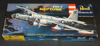 Vintage Revell Lockheed P2v - 7 Neptune Plastic Model Kit