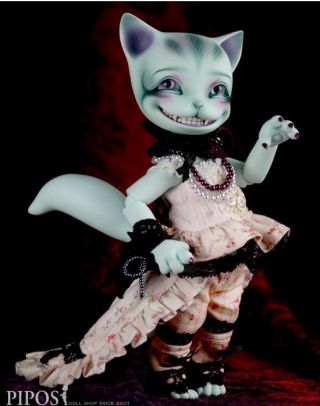Bjd Pipos Doll Rare Limited Minty Cheshire Cat Full Complete Set And Mib