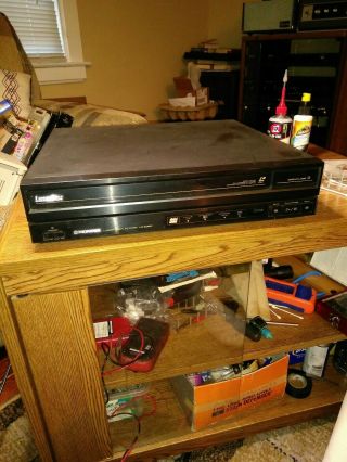 Vintage Pioneer Ld - 838d Laservision Laser Disc Player And.