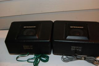 Pair Vintage Pioneer TS - X6 Old School Car Speakers 3 Way 4