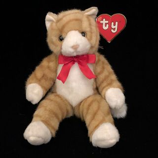 1992 2nd Gen Ty Mittens Gold The Cat Classic Plush Vintage C116