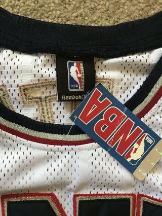Vintage Jersey Nets Vince Carter Jersey Sz 48 Reebok 2005 Home Stitched 15 6