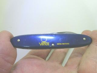 Rare Vintage Venus Watchmakers Knife Case Opener Tool Made by Victorinox 2