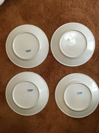 Daughters of the American Revolution Vintage Set of Eight Luncheon Plates 5