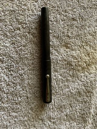 Antique Waterman’s Ideal 52 1/2 V Fountain Pen 14k Flexible Nib Vintage Flex