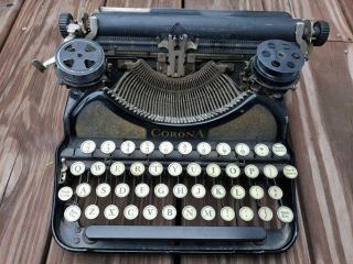 Vintage Corona Typewriter