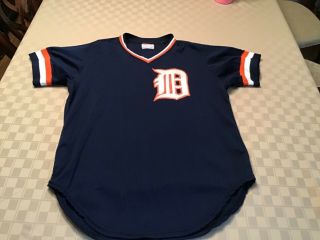 Vintage Authentic Detroit Tigers Wilson Jersey 1984 Size 42 Game Worn ? Issued ?