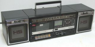 Vintage Panasonic Rx - C53 Boombox Am / Fm Stereo Auto Reverse Cd/aux In Japan