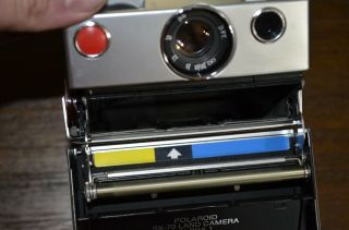 1976 Brown Vintage Polaroid SX - 70 Land Camera Alpha 1 And Case 7