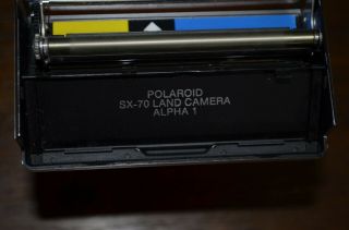 1976 Brown Vintage Polaroid SX - 70 Land Camera Alpha 1 And Case 8