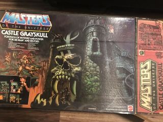 1981 Vintage Mattel Masters Of The Universe Castle Grayskull.