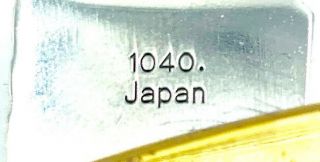 VINTAGE KERSHAW 1040 FOLDING KNIFE with SCRIMSHAW BY LINDA KARST 153/400 - JAPAN 4