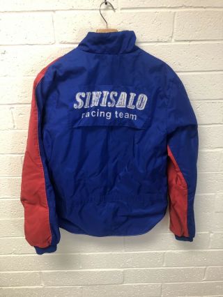 Vtg 70’s 80’s Sinisalo Racing Team Jacket Size 54