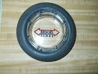 Vintage Hood Arrow Heavy Duty 6 Ply Advertising Tire Ashtray