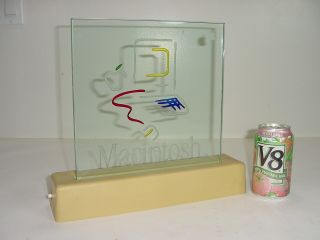 Vintage 1984 Apple Mac Macintosh Electric Picasso Dealer Advertising Sign Light 2