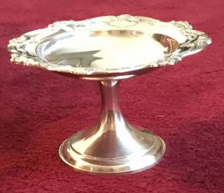 Gorham Antique/vintage Chantilly 4” Tall Sterling Silver Compote Candy Dish