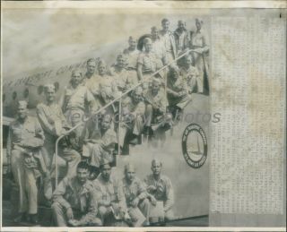 1945 World War Ii Survivors Of Cruiser Houston Are Home Wirephoto