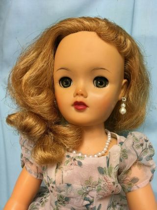 Miss Revlon Doll Vintage Vt 18,  Rare Pixie Face,  Hazel Eyes,  Strawberry Blond
