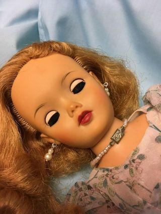 Miss Revlon Doll Vintage VT 18,  Rare Pixie Face,  Hazel Eyes,  Strawberry Blond 2