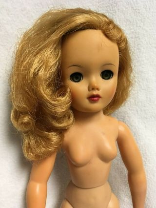 Miss Revlon Doll Vintage VT 18,  Rare Pixie Face,  Hazel Eyes,  Strawberry Blond 6