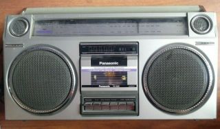 Vintage Panasonic Rx - 5025 Boom Box Portable Cassette Player Am/fm Stereo Radio