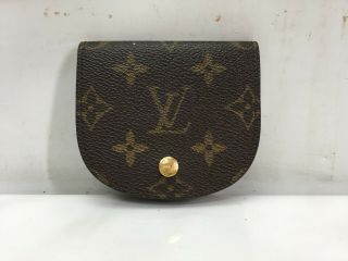 Auth Louis Vuitton Monogram Porto Monegse Coin Case Vintage 9e230450n