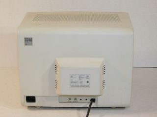 Vintage IBM 5154 Computer Enhanced Color Display Desktop PC CGA Monitor Retro 3