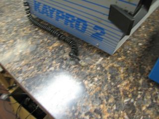 Vintage Portable KAYPRO II Computer with power cord and keyboard cable 2 4