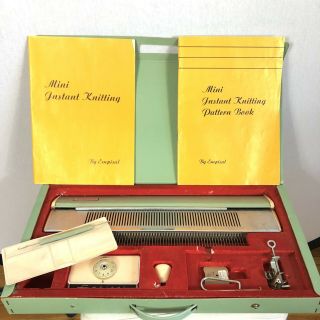 Vintage Empisal Mini Schnell Stricker Instant Knitting Machine Retro Automatic