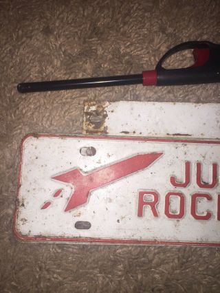 Judson High School Rockets State Champion Vintage License Plate Topper TX 3